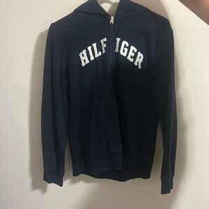 Navy Blue Zip Up
